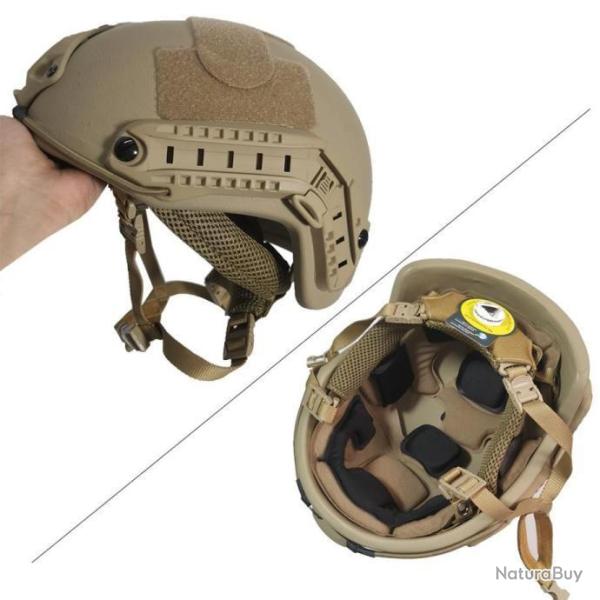 casque NIJ 3A TAN M-XL
