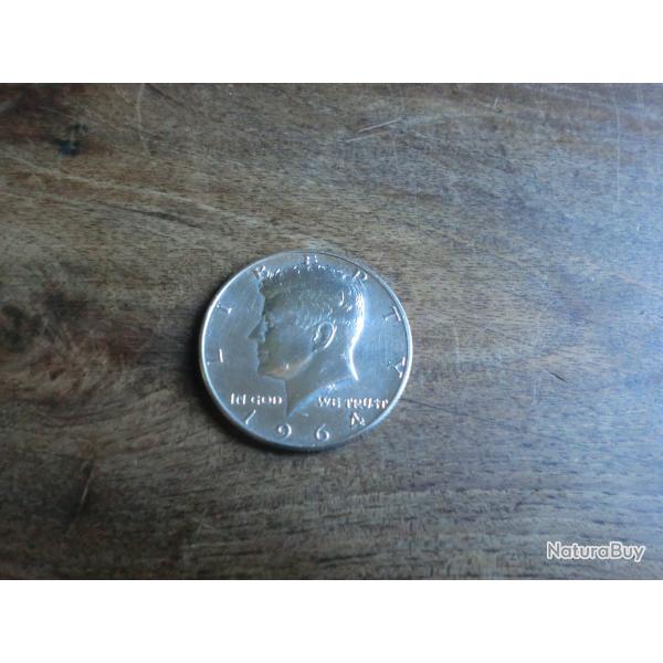 monnaie Kennedy Half Dollars Argent 1964