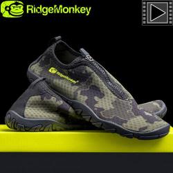 Chaussures RidgeMonkey Apearel Dropback Aqua Shoes Camo 45