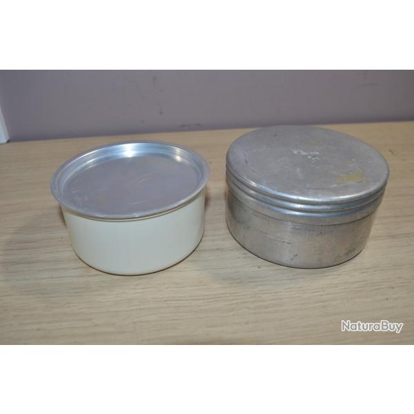 Boite style France WW2 Allemand Beurrier /toilette soldat 40  reconstitution 1939/1945 (23)