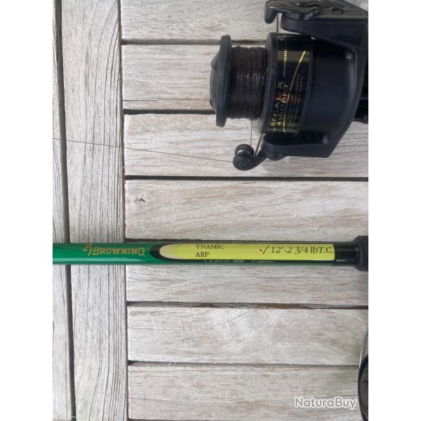 Ensemble de 2 cannes  carpe browning