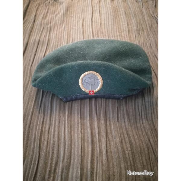 Arme suisse Etat Major Gnral Beret d'Officier Infanterie Troupes spciales Commando