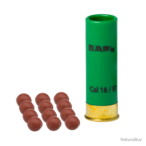 Cartouches Chevrotine SAPL Gomm-cogne - Par 6 / 16/67