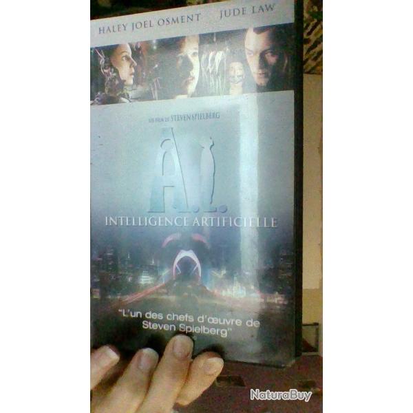 Cassette VHS de A.I film de Spielberg -