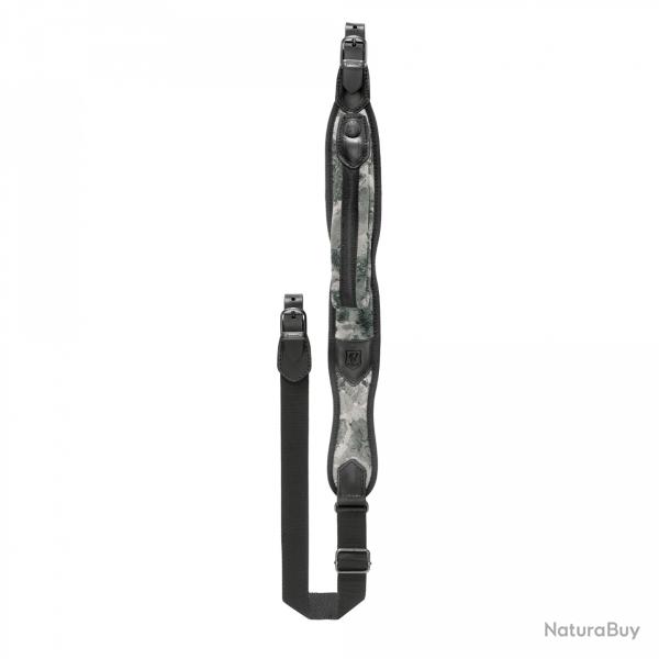 Bretelle carabine RISERVA avec dragonne camouflage noir et gris