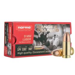 MUNITIONS NORMA 9X19 115GR X50