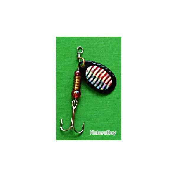 Cuiller tournante pour tuites, perches et autres carnassiers - 3 gr - CT-M14