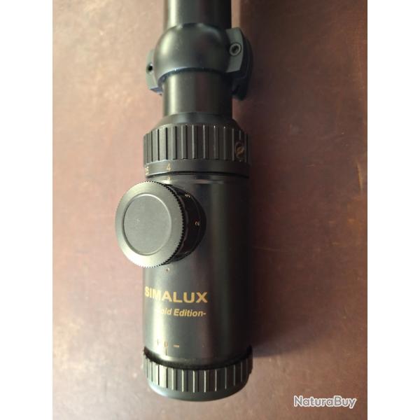 Lunette simalux 1.25-4�24 r�ticule lumineux