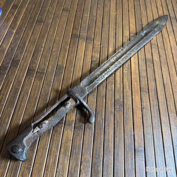 Baionnette Allemande WW1 mod�le 98-05 Pi�ce de terrain en l'�tat