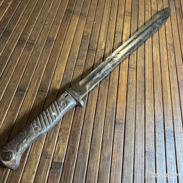 Baionnette Allemande WW1 mod�le 98-05 SCIE Pi�ce de terrain en l'�tat