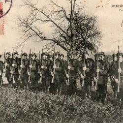 CPA - Infanterie Allemand -  N&deg;1031
