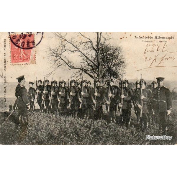 CPA - Infanterie Allemand -  N�1031