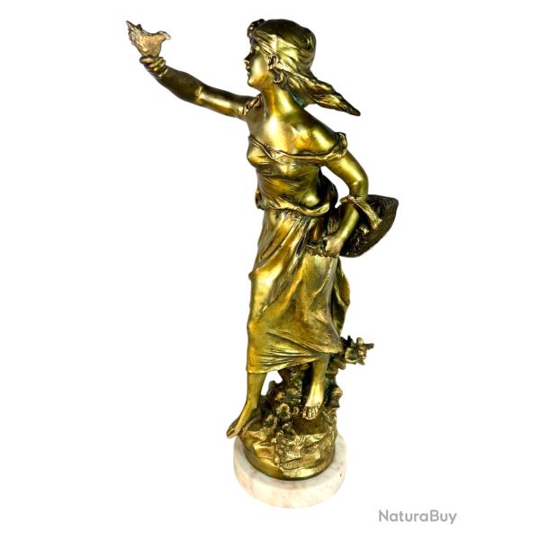 Auguste Moreau sculpture bronze