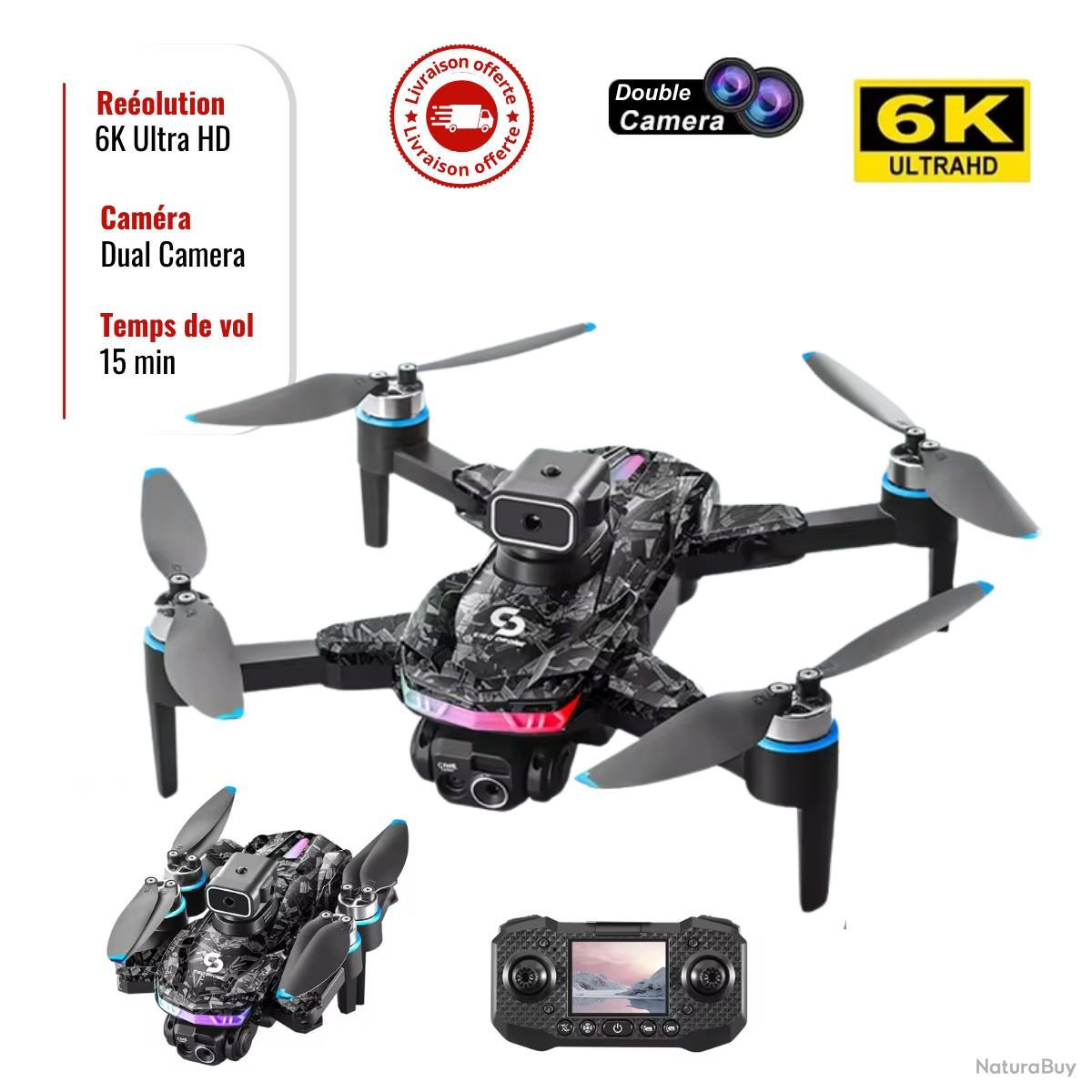 Drone OBEST GPS 1080P Écran 4.5 Pouces - Moteur Brushless, Évitement Obstacles, 260g, 20 Min De Vol