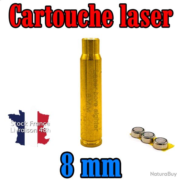 Cartouche laser de r�glage calibre 8mm - Envoi rapide depuis la France