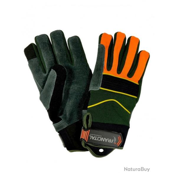 Gants Cerbere Francital anti ronce traque , recherche au sang