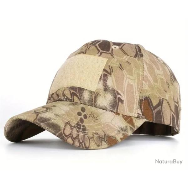 Casquette Python d�sert velcro en fa�ade