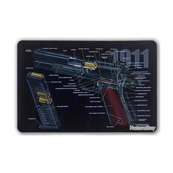 Tapis de nettoyage Colt 1911 3D