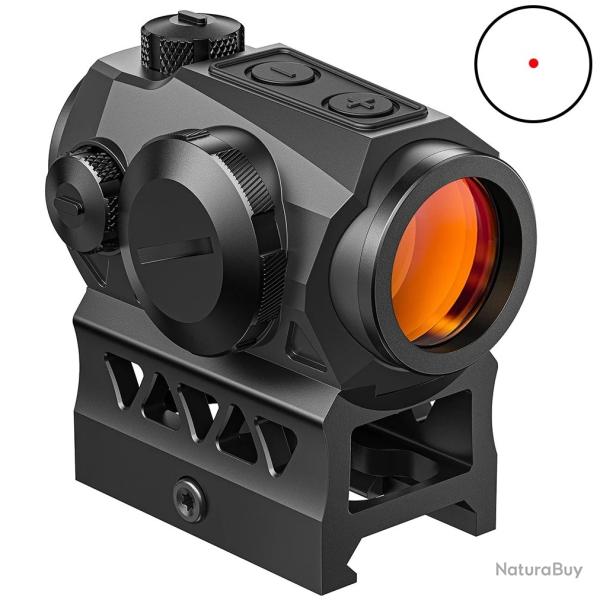 Red Dot MRS 2MOA pour tous calibres avec �l�vateur tunnel pour rail picatinny