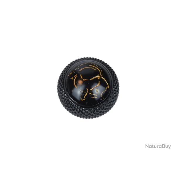 Boutons de poigne de culasse gravs Ibex, fabriqus en plastique ABS durable.