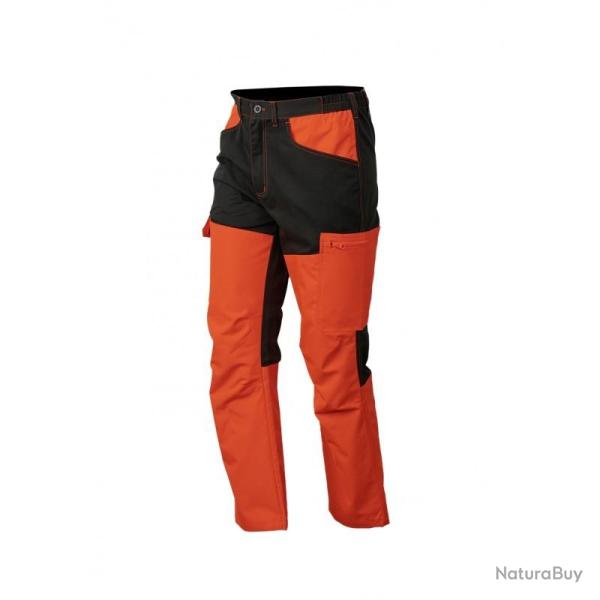 PANTALON DE CHASSE RENFORC� ENFANT MAQUISARD CAMOUFLAGE ORANGE