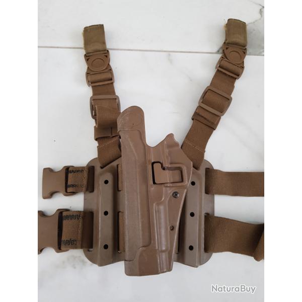 Holster de cuisse blackhawk beretta gaucher