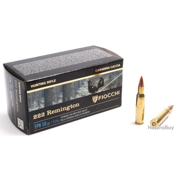 FIOCCHI cal.222 Rem EPN 50gr X50