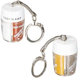 Distributeur &agrave; &eacute;pices porte-cl&eacute;s Trek'n Eat avec 4 compartiments