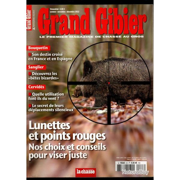 grand gibier 63 calibres d'arr�t, laguiole, le chien chamois, sangliers
