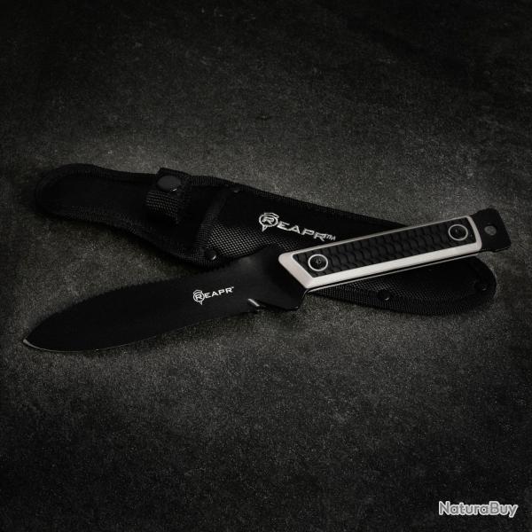 Couteau Reapr Versa Hori Hori Lame Acier 420 Manche TPR Gaine Nylon SHF85432