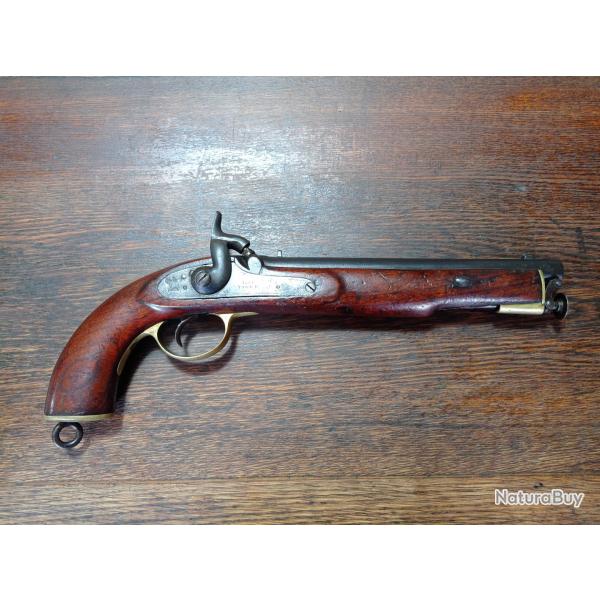 Pistolet de cavalerie britannique Tower  percussion - modle 1842 - vers 1861 - TBE