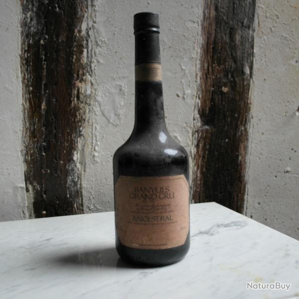 RARE BOUTEILLE de BANYULS GRAND CRU ANCESTRAL 1981