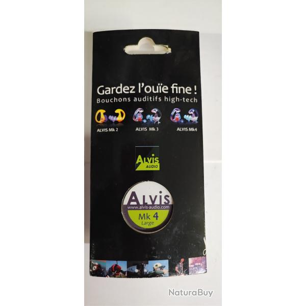 BOUCHONS D'OREILLE ALVIS AUDIO - MK4 Large