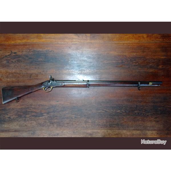 Rare fusil type ENFIELD 1853 - mod�le P56 1856 � 2 bande dit Sargents - ann�e 1857 - BE