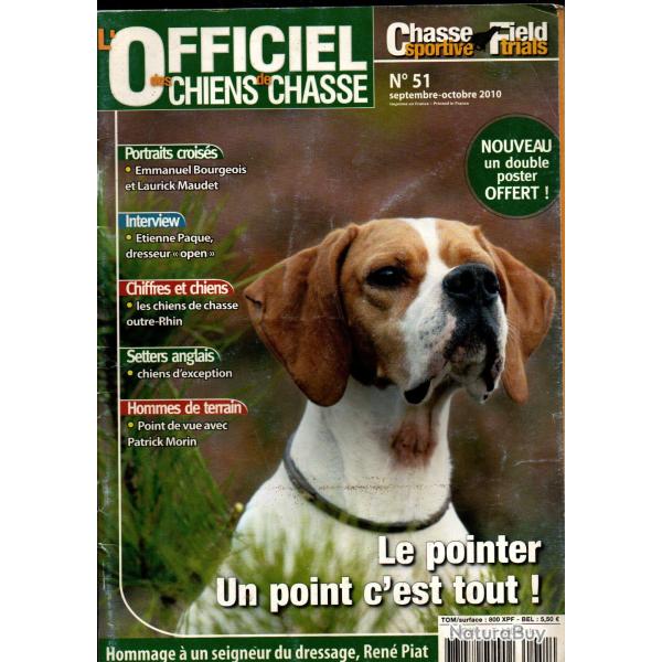 l'officiel des chiens de chasse 51 le pointer , mon chien tousse,