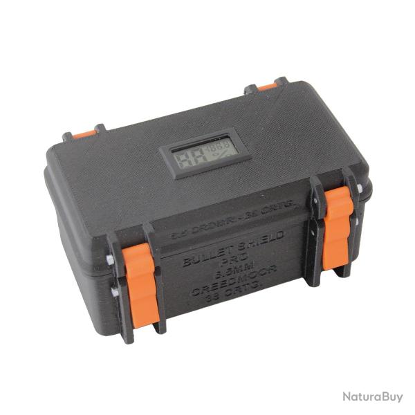 Bullet Shield Pro - Bote de rangement 38 munitions 6.5 Creedmoor Drybox