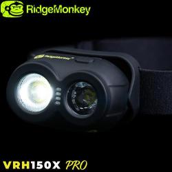 Lampe Frontale RidgeMonkey Rechargeable VRH150X Pro