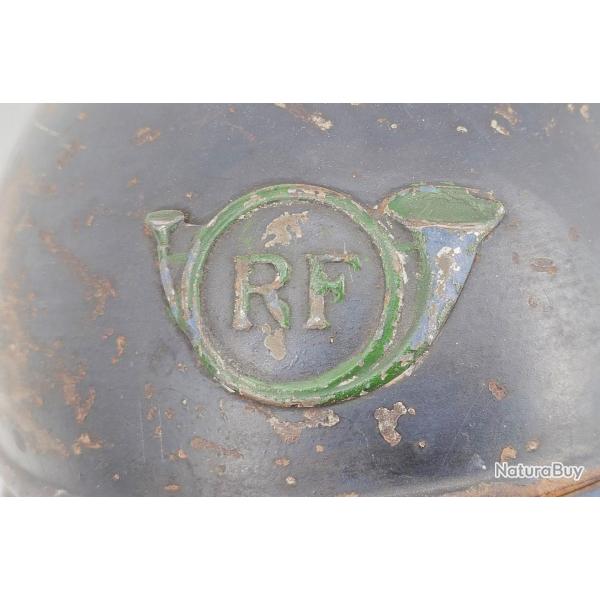 WW1 CASQUE ADRIAN MODELE 1915 CHASSEUR - FRANCE PREMIERE GUERRE MONDIALE Bon France 1ere GM Militari