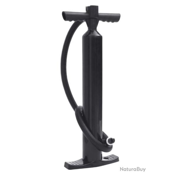 Pompe � main noire haute pression pour SUP et matelas gonflable - compacte et robuste
