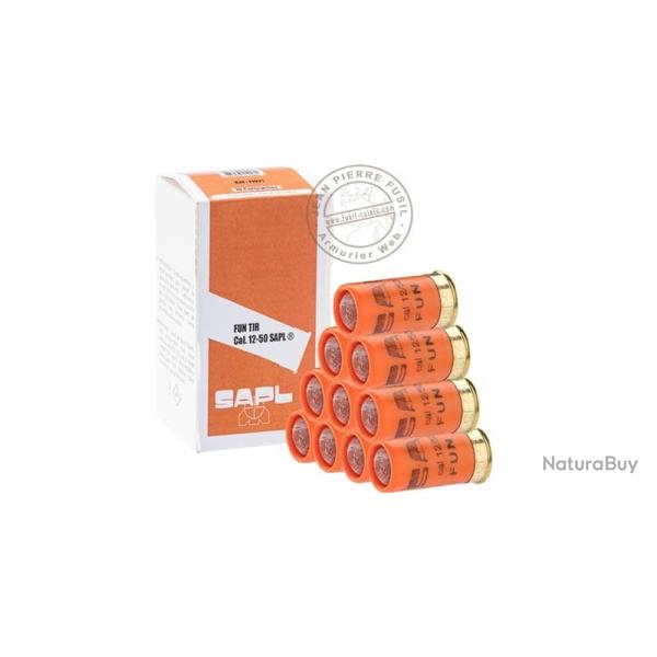 SAPL - Cartouches FUN TIR - Cal 12/50 x 10