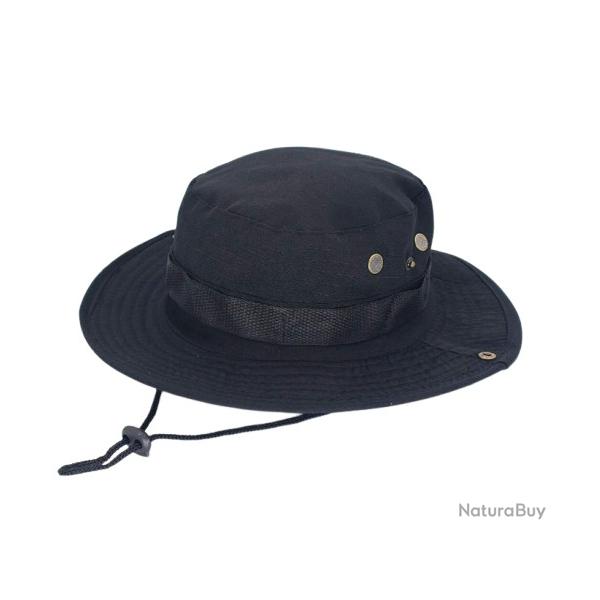 Bob adulte noir pour randonn�e p�che