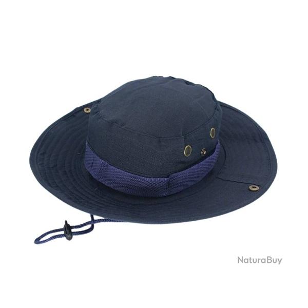 Bob adulte bleu marine pour randonn�e p�che