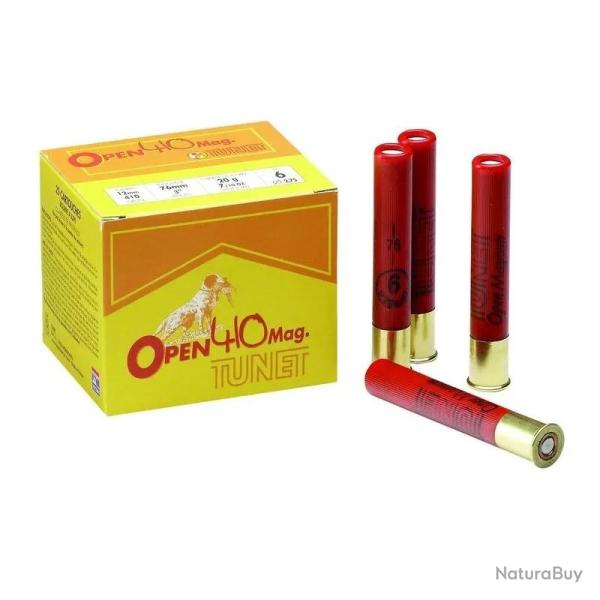 Cartouches Tunet Open 410 Chambr�es 76 Num�ro