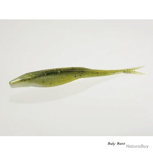 Leurre Souple Zoom Magnum Super Fluke 17,8cm Baby Bass