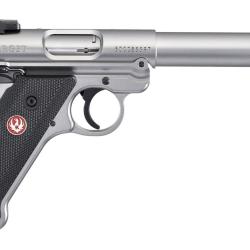 Pistolet Ruger Mark IV Inox Target Cal.22 LR