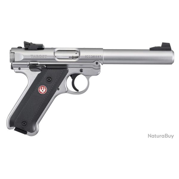 Pistolet Ruger Mark IV Inox Target Cal.22 LR