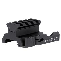 R&eacute;hausse de rail picatinny de 2,1 cm avec attache rapide