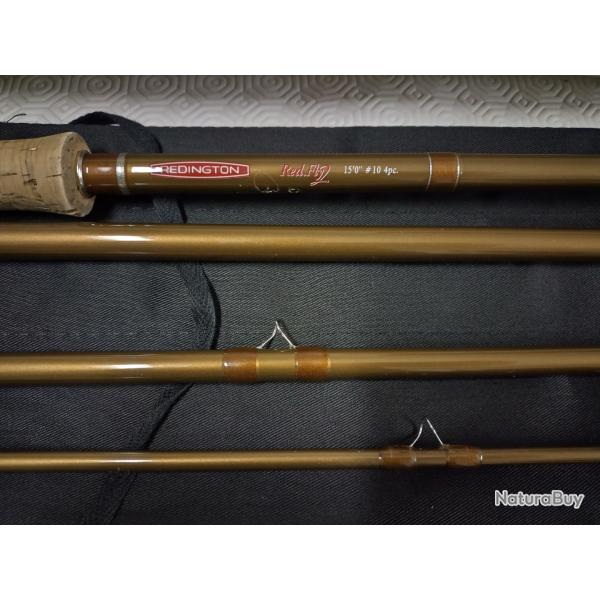 Canne a Mouche Redington Red Fly 15' soie de 10
