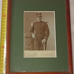 Cadre photo Lt 1er R&eacute;giment Colonial 1900 /1914