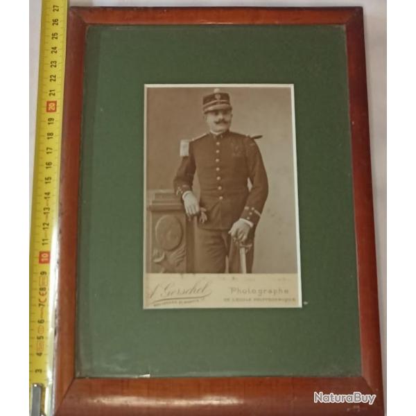 Cadre photo Lt 1er R�giment Colonial 1900 /1914